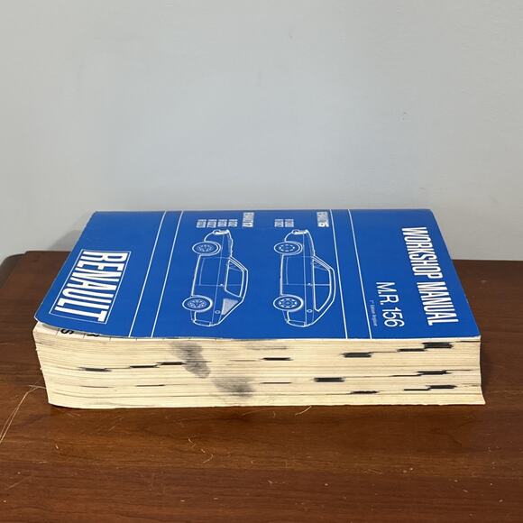 Renault 15 & 17 Factory Service Manual M.R 156 English Text 1st Edition 1971 - Picture 4 of 8